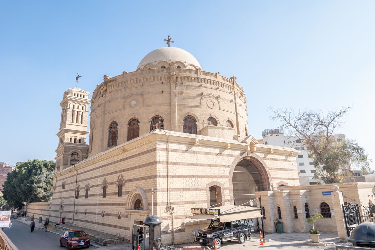 St George Greek Orthodox church in Coptic Cairo