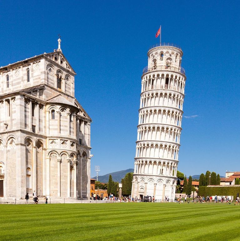 Leaning Tower of Pisa and Pisa Cathedral