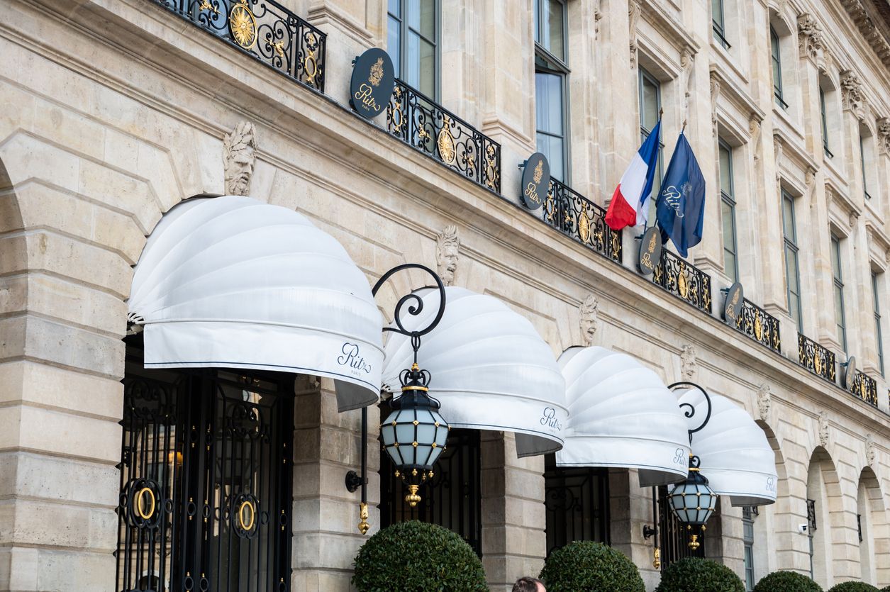Ritz hotel in Paris