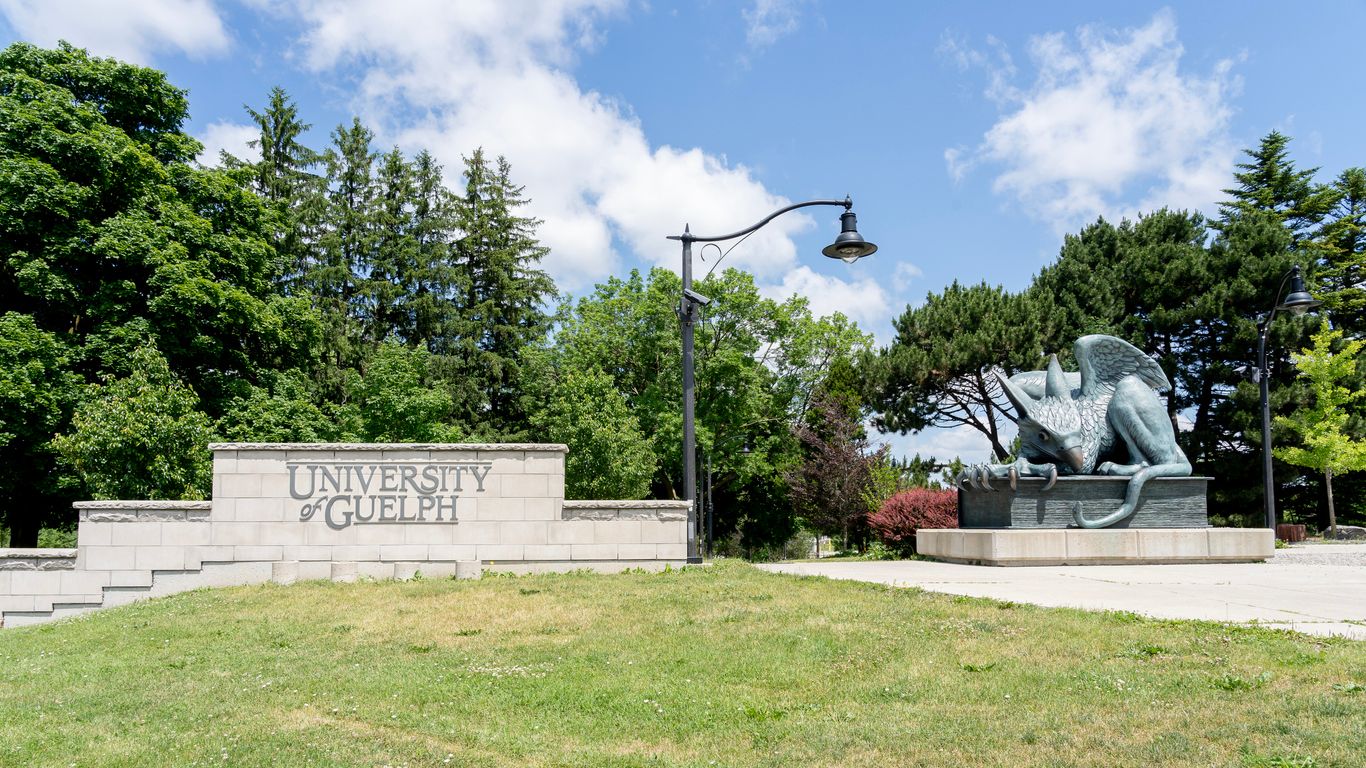 University of Guelph sign