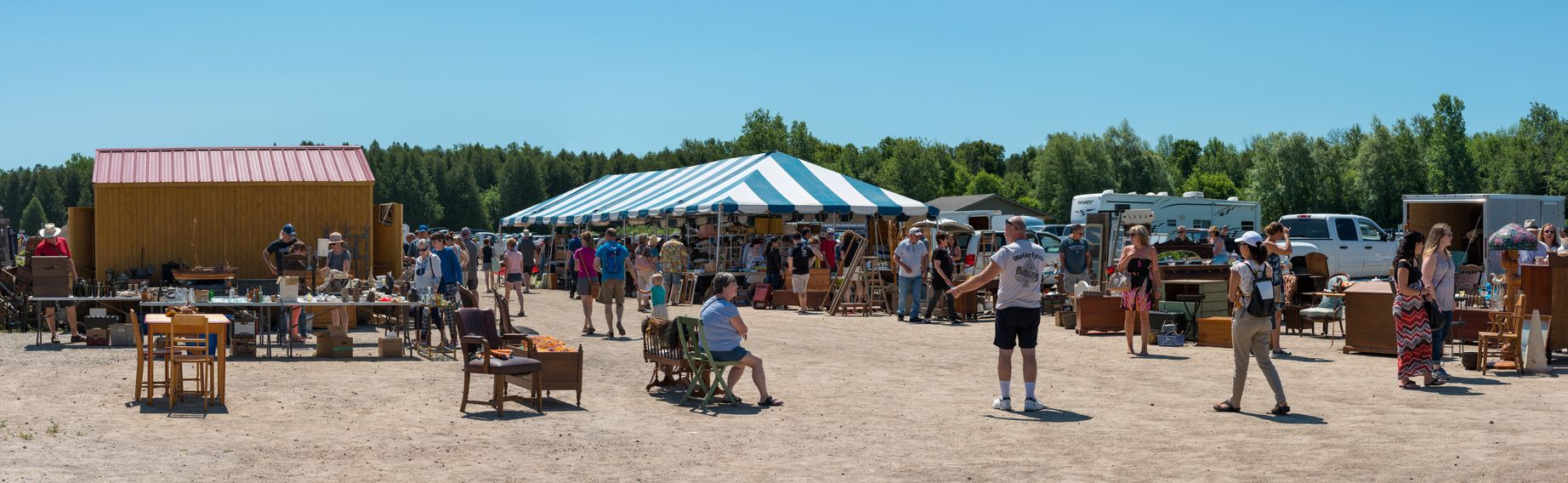 Aberfoyle Antique Market in Guelph, Ontario