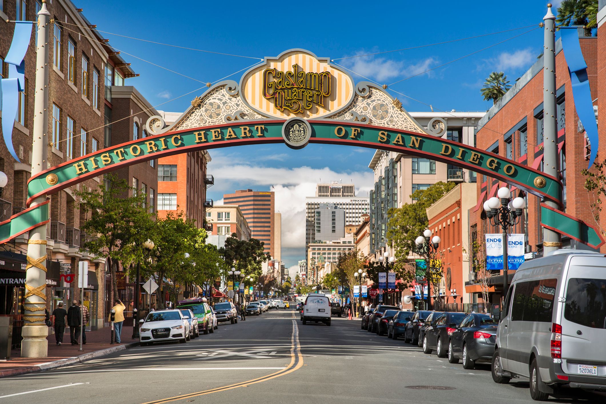 Gaslamp Quarter Historic District of San Diego, California