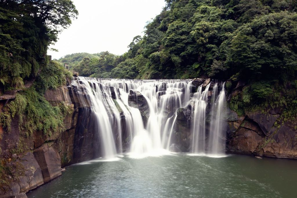Landscape - Shifen Waterfall in Taiwan, Republic of China