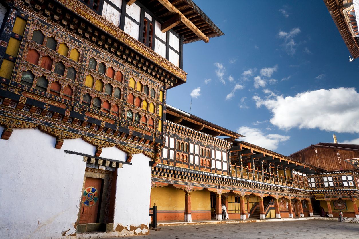 Inside Paro Dzong, Bhutan