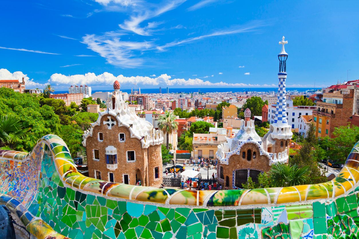 Parc Guell, Barcelona, Spain