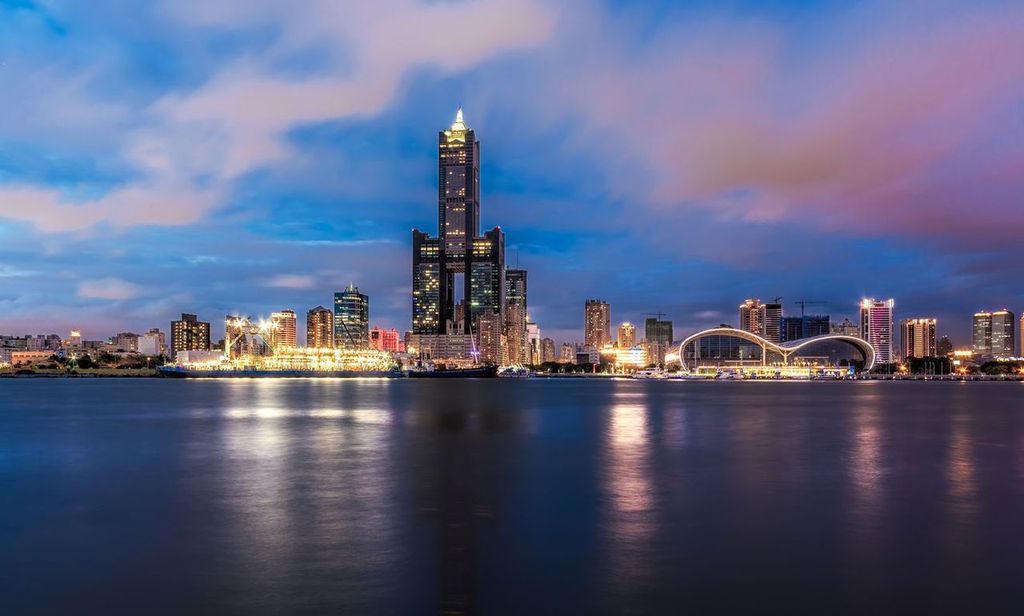The Love Pier At Dusk , Kaohsiung Port