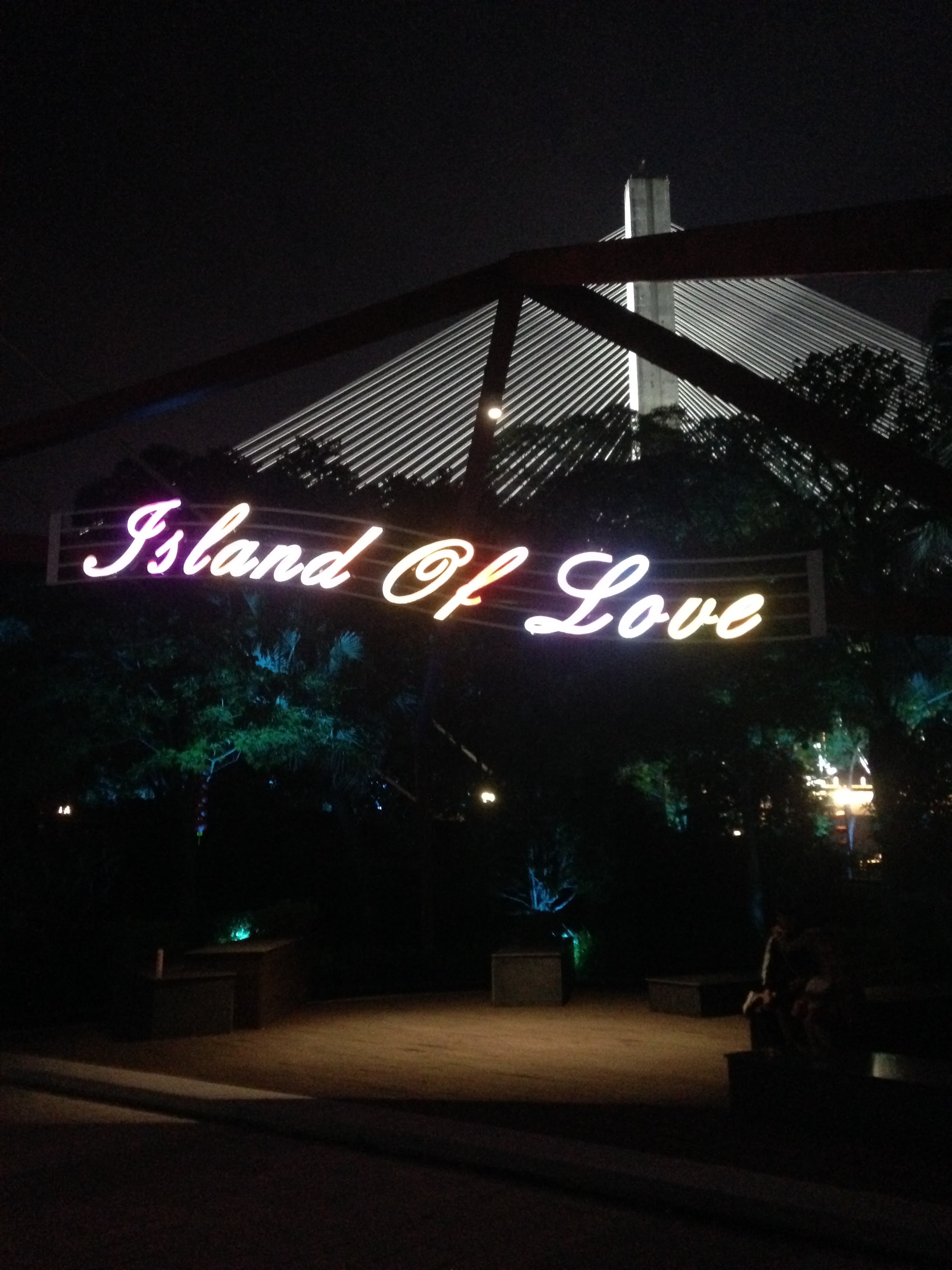 Island of Love on the Minjiang River in Fuzhou, China