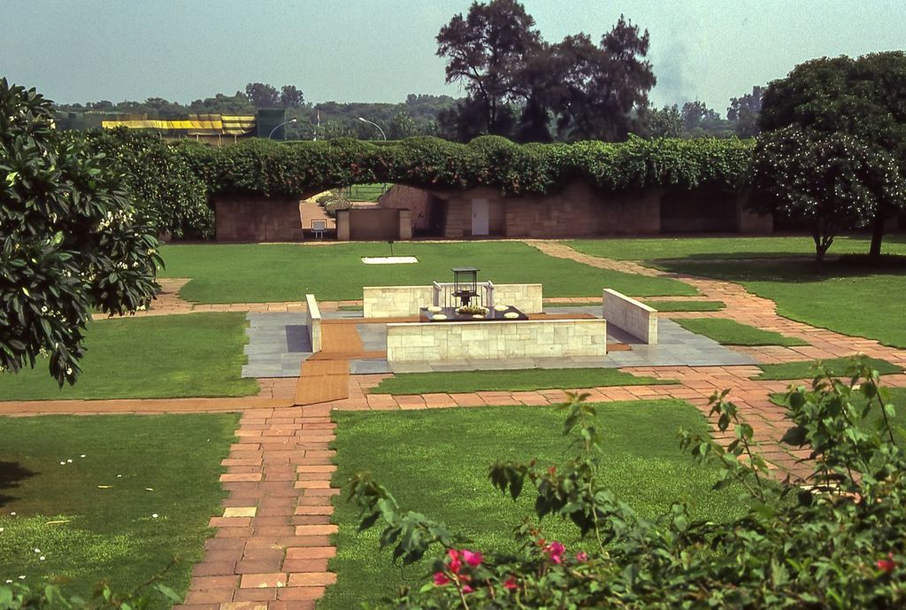 Mahatma Gandhi crematorium memorial
