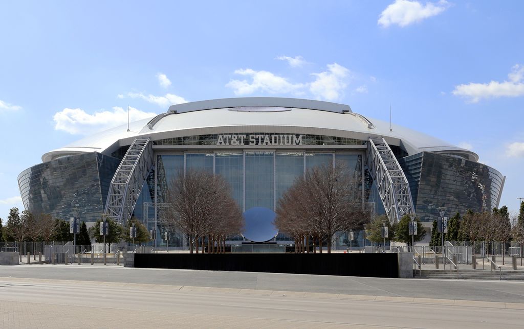 AT&T Stadium located in Arlington, Texas