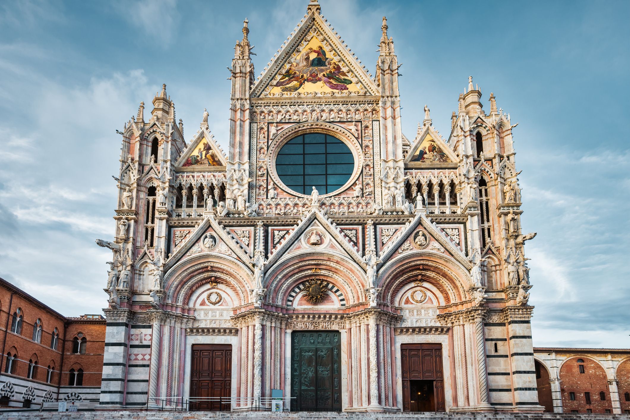 Siena Cathedral in downtown Siena, Tuscany, Italy