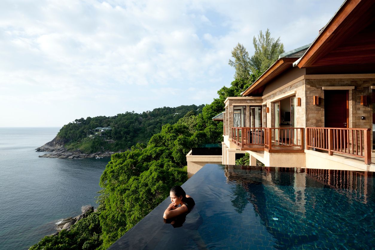 Luxury Hotel Paresa in Phuket, Thailand