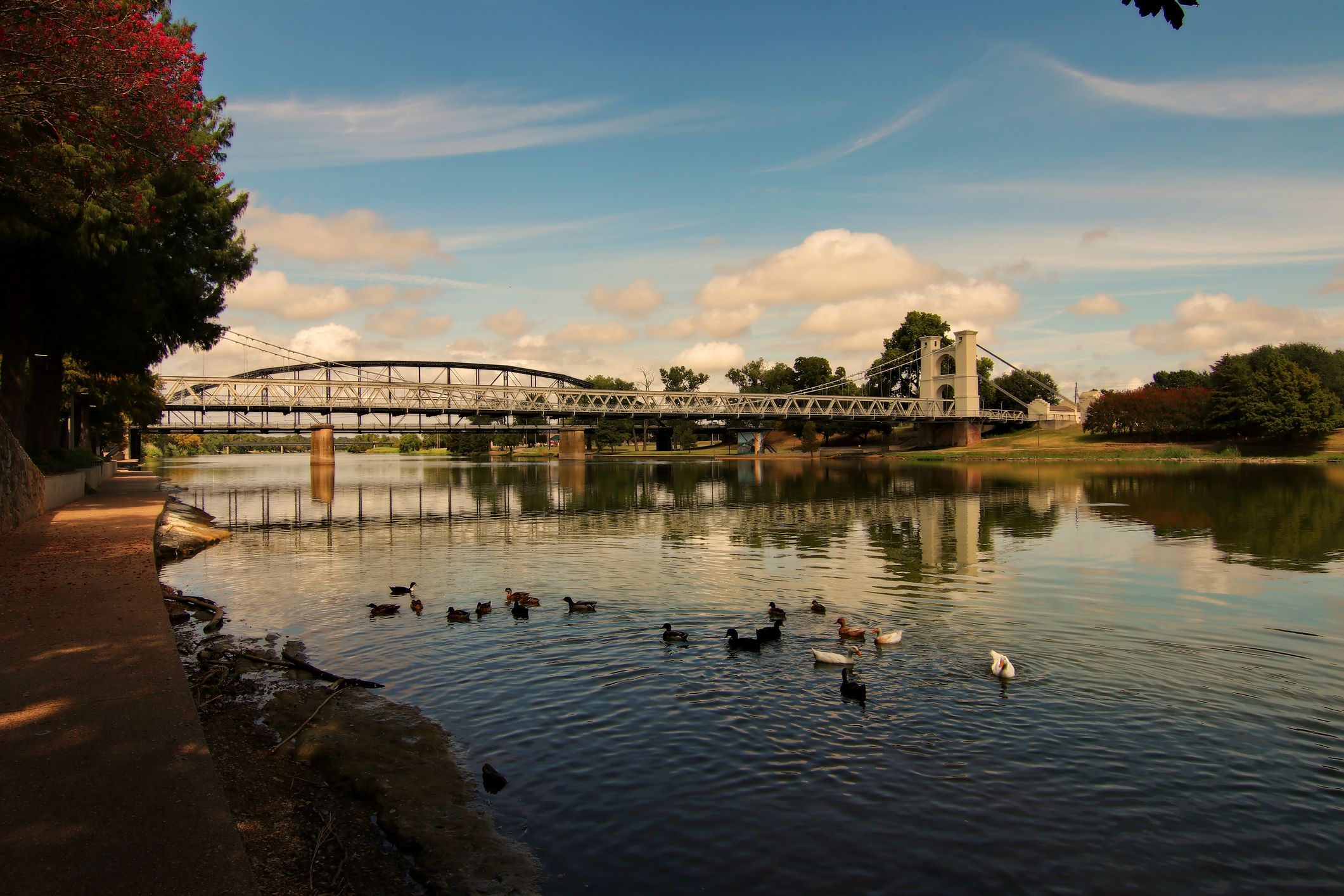The Brazos River, Waco Texas