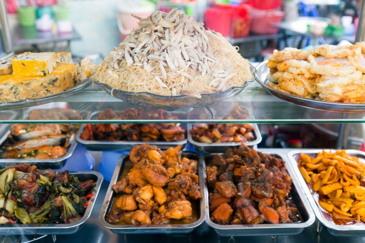  Vietnamese street food in Ho Chi Minh City, Vietnam.
