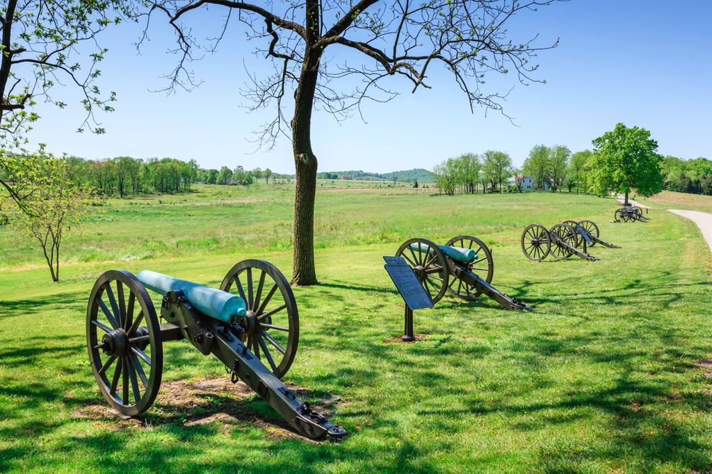 Cannons at Gettysburg National Military Park
