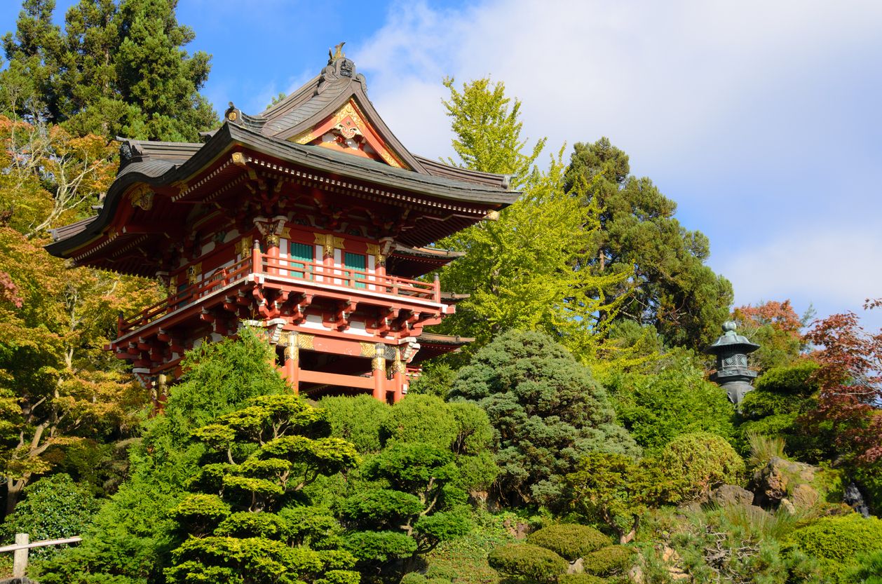 Japanese Tea Garden at Golden Gate Park in San Francisco