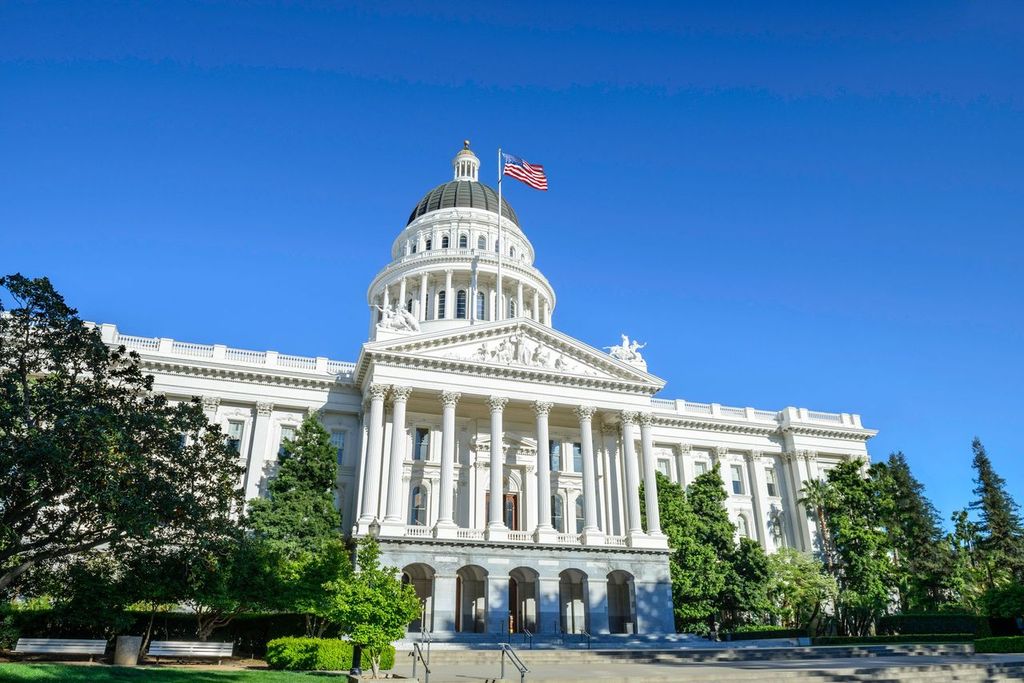 California State Capitol Building in Sacramento