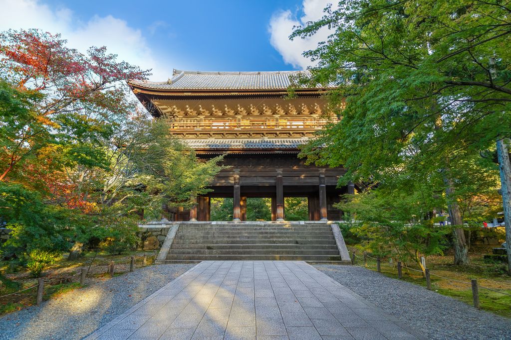 Sanmon Gate at Nanzen-ji Temple in Kyoto