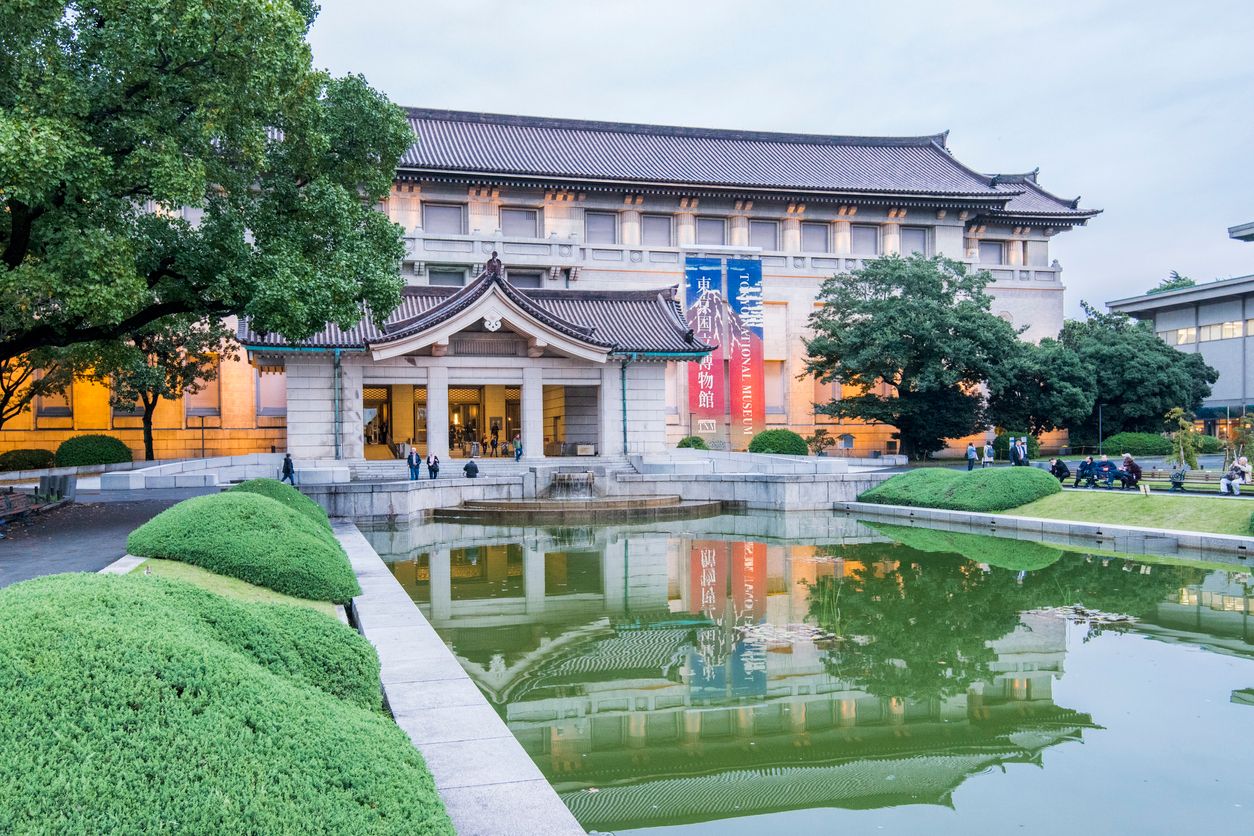 Honkan museum building that holds the Japanese Gallery in the Tokyo National Museum