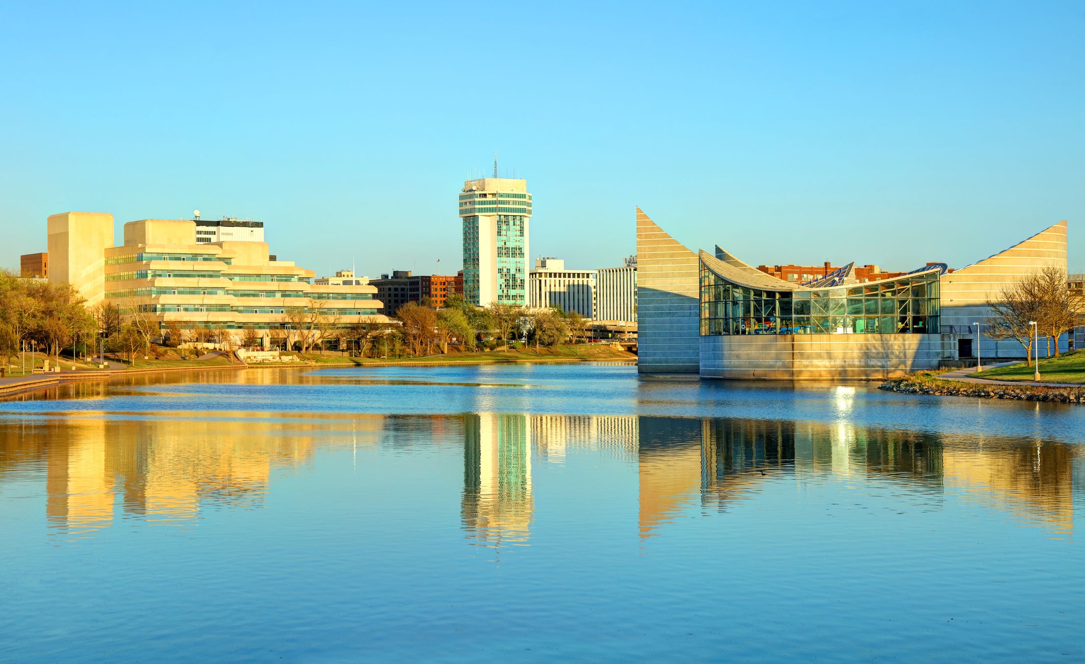 Wichita, Kansas View from Arkansas River