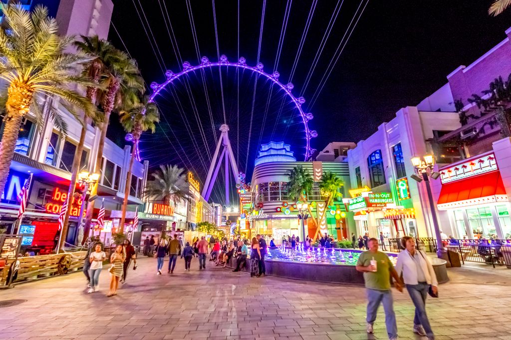 The High Roller Ferris Wheel at The Linq Hotel