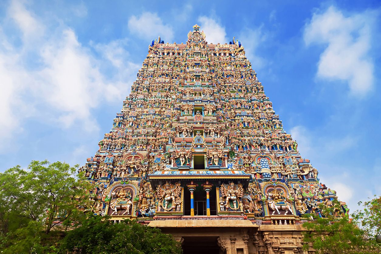 Menakshi Temple, Madurai, Tamil Nadu, India
